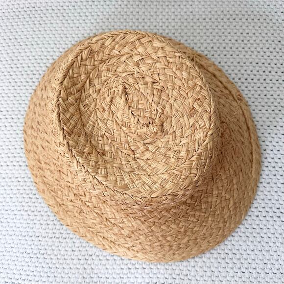 Helen Kaminski Vintage Raffia Classic 5 Turn Up Down Brim Sun Hat Handmade main image 7